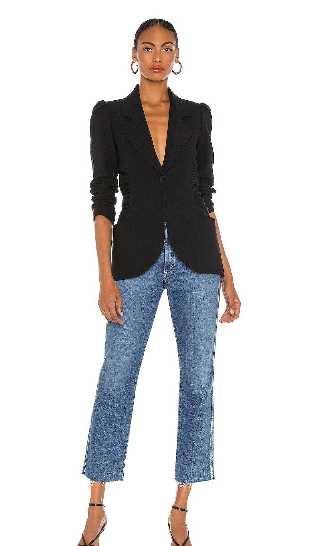 Smythe RUCHED blazer & pants, Size 10