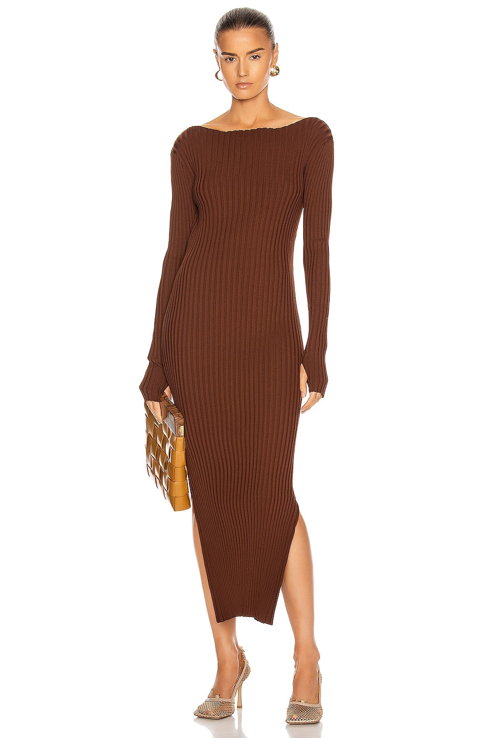 TOTEME ORVILLE DRESS, MEDIUM