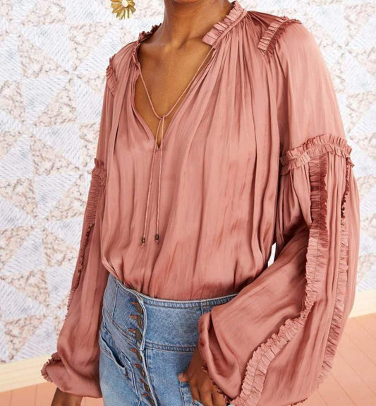 ULLA JOHNSON, The Maeve Blouse Size 2