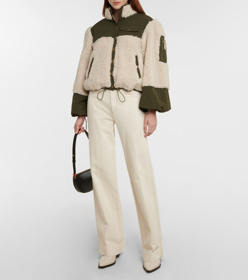 Ulla Johnson Aitana teddy fleece jacket, Medium
