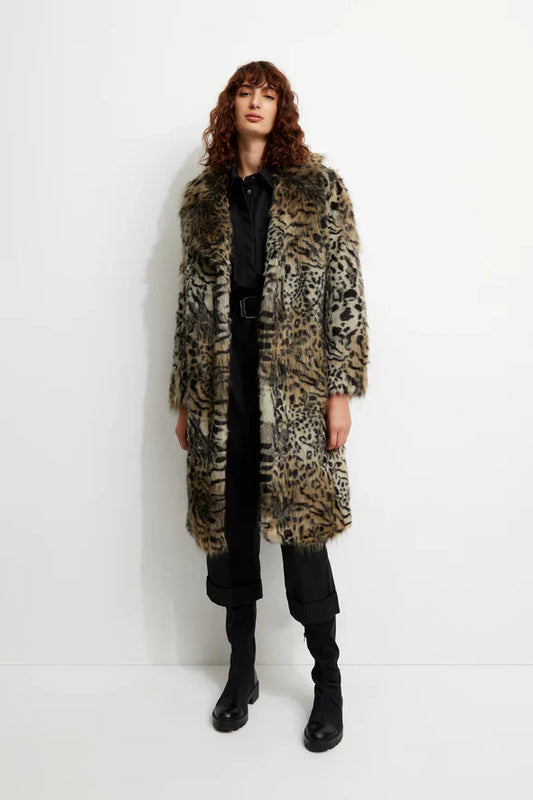Unreal Fur KEEP FAUX FUR COAT, SMALL