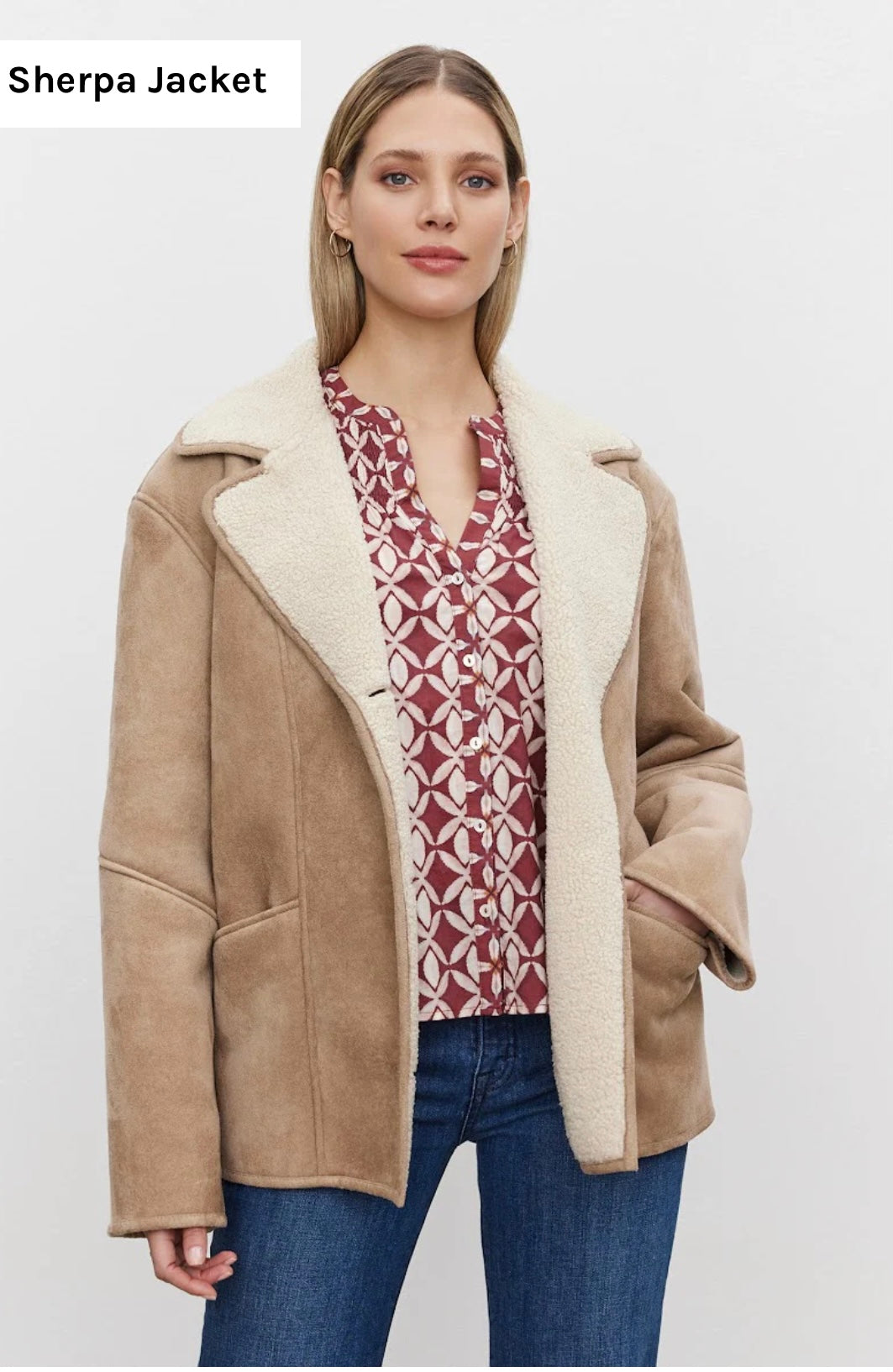 Velvet by Graham & Spencer
Molly Sherpa Jacket, Large